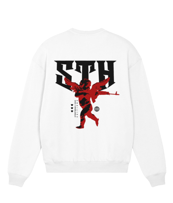 Ange Déchu - Sweatshirt Blanc